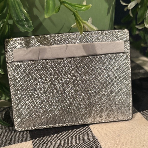 Kate Spade Kenzie Metallic Saffiano Card Holder - Picture 4 of 4